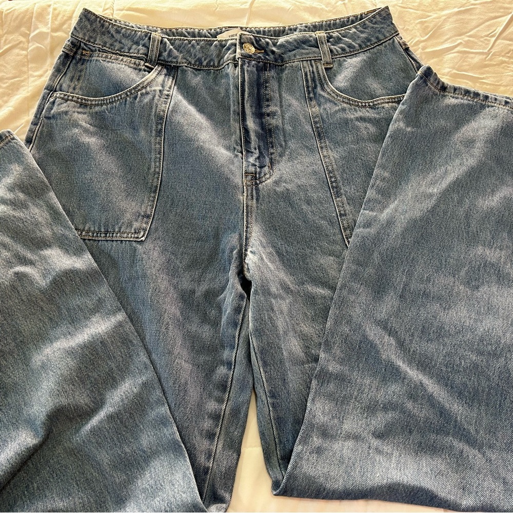 Forever 21 Denim Cargo pants